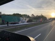 Brand Sattelauflieger